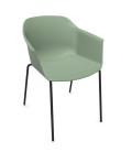 Silla de polipropileno, NOOM 60 NEGRO. Mejor calidad y precio.