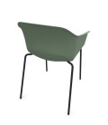 Silla de polipropileno, NOOM 60 NEGRO. Mejor calidad y precio.