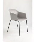 Silla de polipropileno, NOOM 60 NEGRO. Mejor calidad y precio.