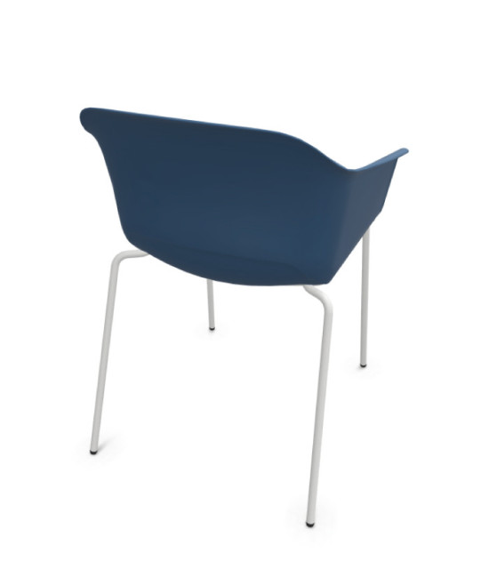 Silla de polipropileno, NOOM 60 BLANCO. Mejor calidad y precio.