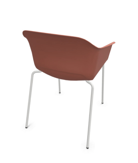 Silla de polipropileno, NOOM 60 BLANCO. Mejor calidad y precio.