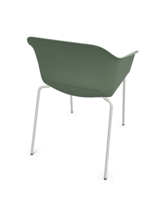 Silla de polipropileno, NOOM 60 BLANCO. Mejor calidad y precio.