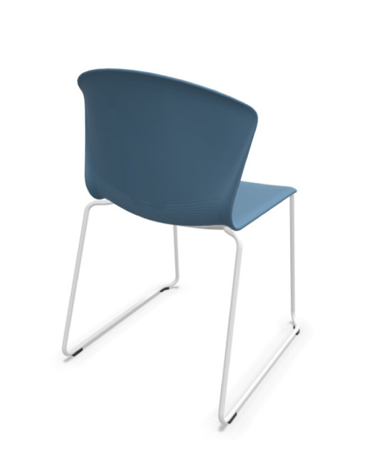 Silla de base patín WHASS BP BLANCO. Mejor calidad y precio