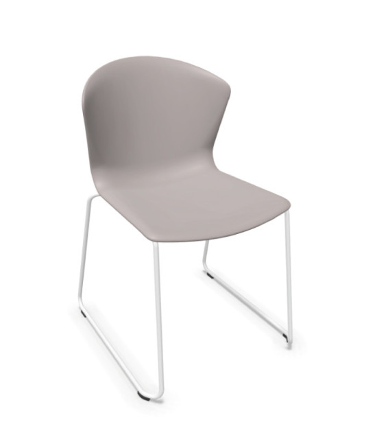 Silla de base patín WHASS BP BLANCO. Mejor calidad y precio