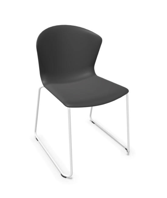 Silla de base patín WHASS BP BLANCO. Mejor calidad y precio