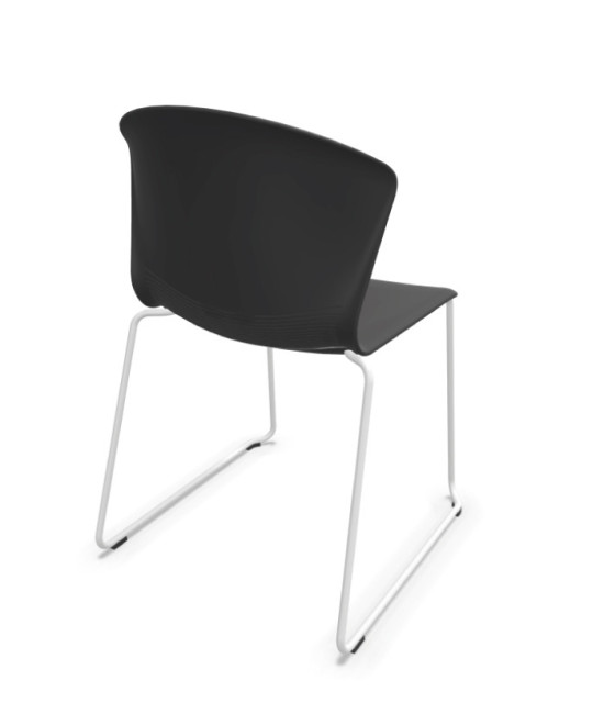 Silla de base patín WHASS BP BLANCO. Mejor calidad y precio