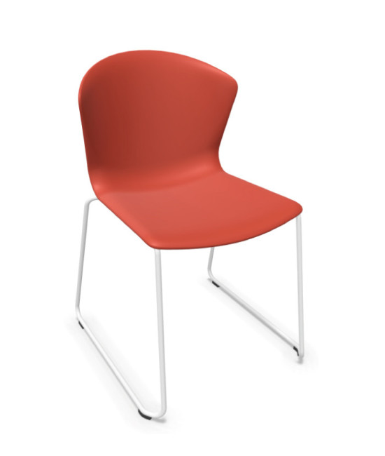 Silla de base patín WHASS BP BLANCO. Mejor calidad y precio