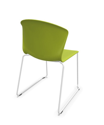 Silla de base patín WHASS BP BLANCO. Mejor calidad y precio 2