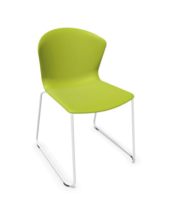 Silla de base patín WHASS BP BLANCO. Mejor calidad y precio