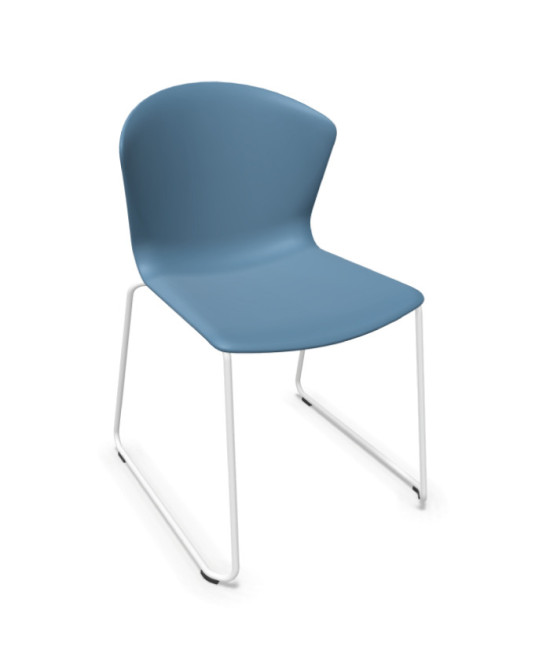 Silla de base patín WHASS BP BLANCO. Mejor calidad y precio