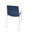 Silla de polipropileno, 4 patas,  NOOM 50 BLANCO. Mejor calidad