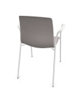 Silla de polipropileno, 4 patas,  NOOM 50 BLANCO. Mejor calidad