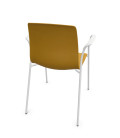 Silla de polipropileno, 4 patas,  NOOM 50 BLANCO. Mejor calidad