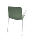 Silla de polipropileno, 4 patas,  NOOM 50 BLANCO. Mejor calidad
