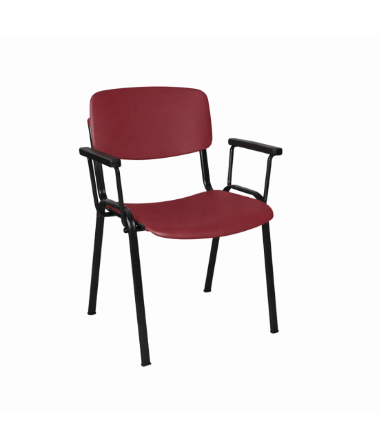 【Silla confidente y para formación MILK CON BRAZOS】Mejor Calidad y Precio