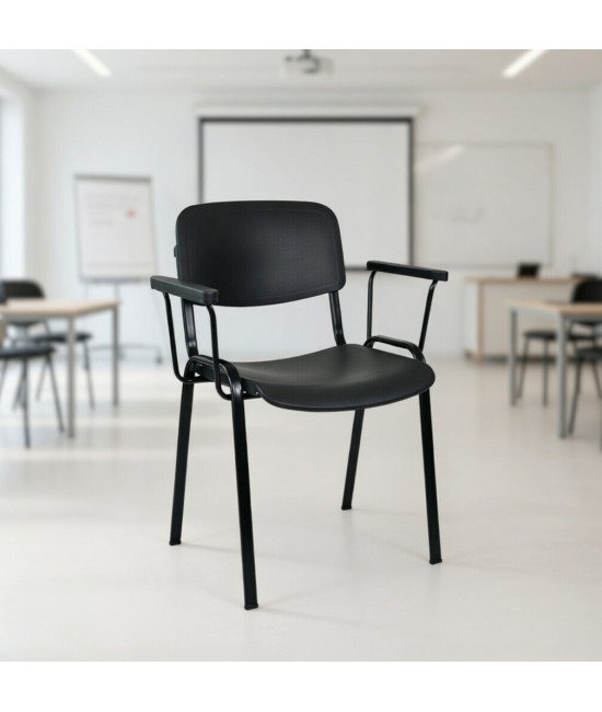 【Silla confidente y para formación MILK CON BRAZOS】Mejor Calidad y Precio