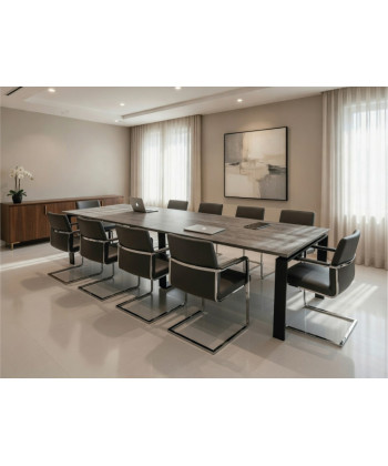 Mesa Ofimeet Classic SY para reuniones con tablero texturizado