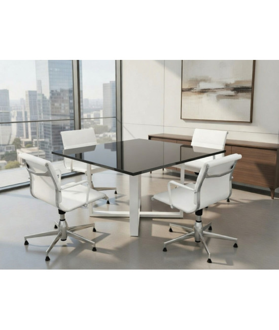 【Mesa de reunión Ofimeet Square DL】Mejor Calidad y Precio