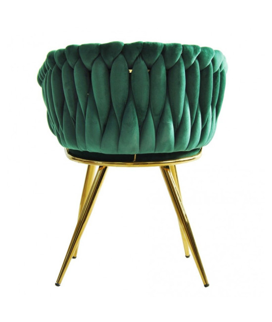 Sillón tapizado en tejido velvet, KING. Mejor calidad y precio.