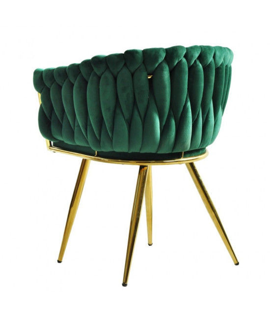 Sillón tapizado en tejido velvet, KING. Mejor calidad y precio.