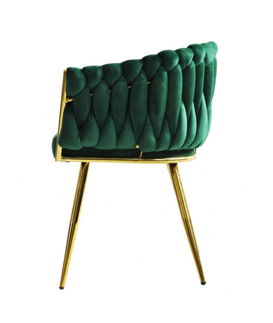 Sillón tapizado en tejido velvet, KING. Mejor calidad y precio.