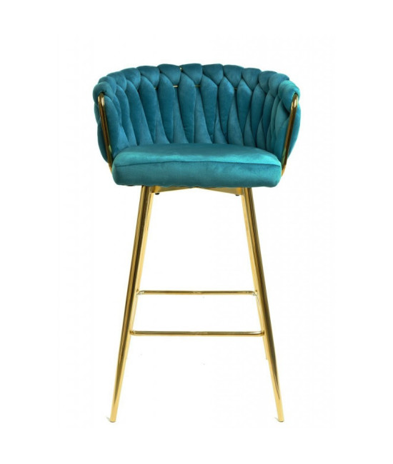 Taburete tapizado en tejido velvet, KING. Mejor calidad y precio.