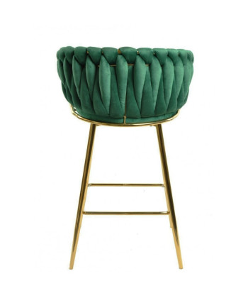 Taburete tapizado en tejido velvet, KING. Mejor calidad y precio.