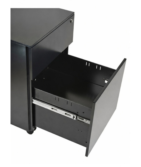 【Buck rodante, metálico de 2 cajones B Y P】Mejor Precio