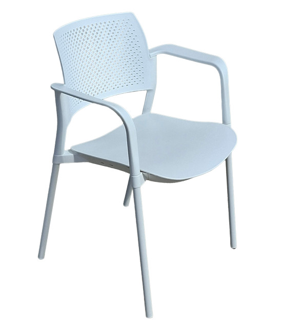 Silla de polipropileno KYOS CON BRAZOS. Mejor calidad y precio
