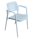 Silla de polipropileno KYOS CON BRAZOS. Mejor calidad y precio