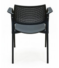 Silla de polipropileno KYOS CON BRAZOS. Mejor calidad y precio
