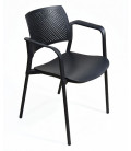 Silla de polipropileno KYOS CON BRAZOS. Mejor calidad y precio