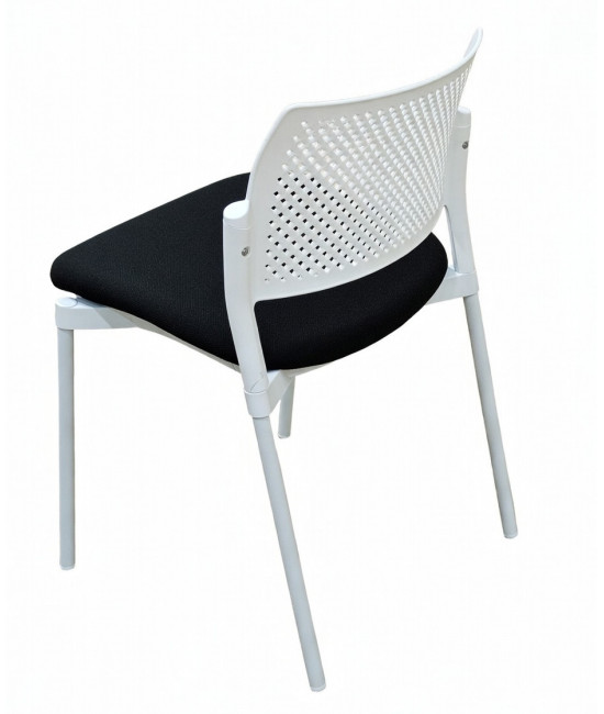 Silla de polipropileno, tapizada, KYROS SIN BRAZOS. Mejor calidad y precio