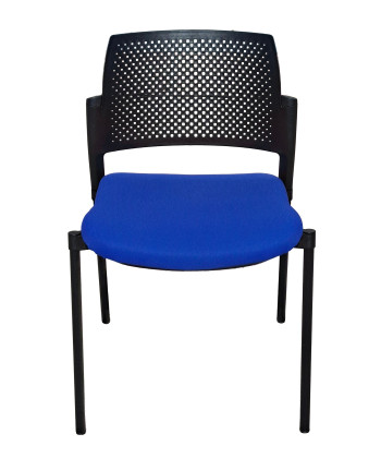 Silla de polipropileno, tapizada, KYOS SIN BRAZOS