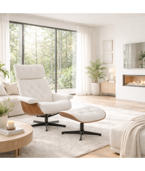 Cópia de Butaca con ottoman AMERICA