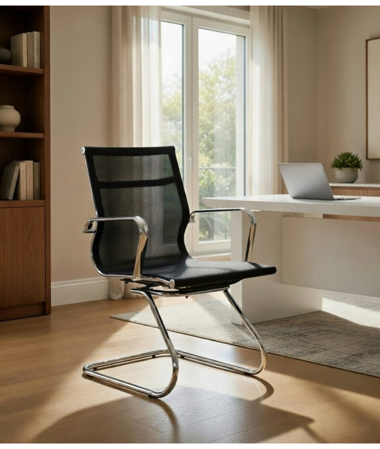 【Sillón confidente base patí­n BERVAN P-M】Mejor Calidad y Precio