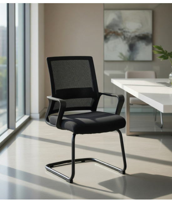 Silla de oficina, de base patín, SURICE