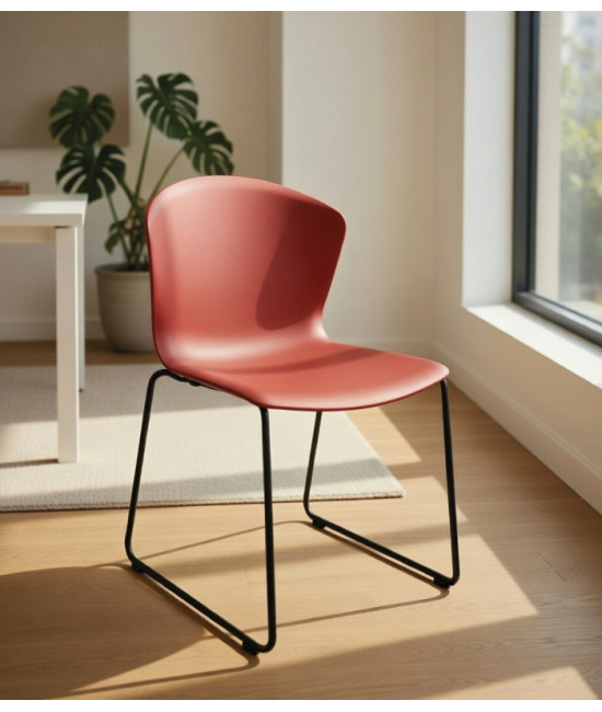 Silla de base patín WHASS BP NEGRO. Mejor calidad y precio