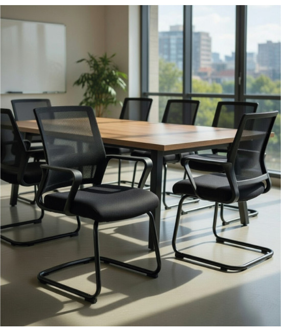 Silla de oficina, de base patín, SURICE
