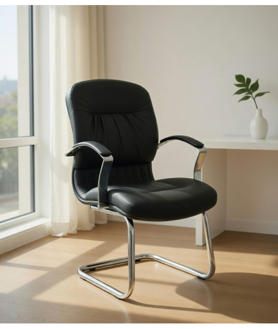 Sillón de oficina ergonómico John Patin tapizado en napel