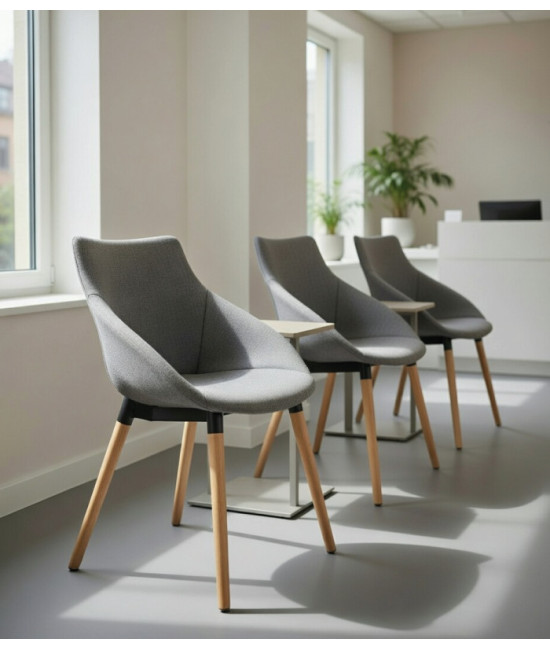 【Silla confidente tapizada GRETA】Mejor Calidad y Precio