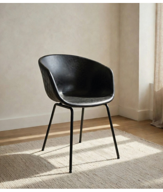 Silla fija de oficina. silla de oficina, confidente. Silla moderna.