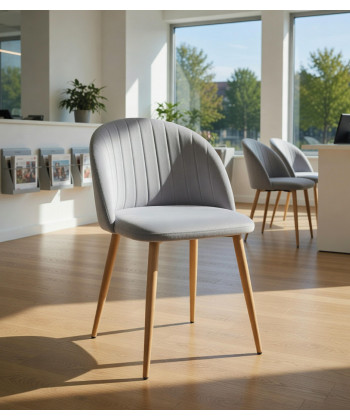 【Silla de metal tapizada en terciopelo VELVET 】Compra Mejor Precio