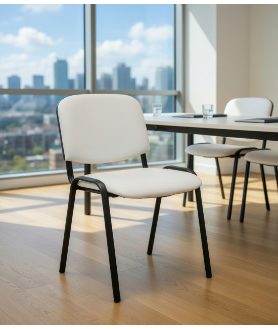 【Silla oficina confidente y formación BASIC-TAPIPOLIPIEL】Mejor Precio