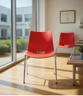 【Silla confidente para oficina y salas de espera SHELL-POLI】¡Compra!