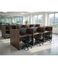 ▷ Call Center Box Doble 6 puestos de trabajo Mejor Calidad