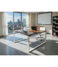 【Mesa de trabajo Bench Modern Inicial ML Sin Separador】Mejor Calidad y Precio