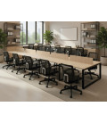 【Mesa de trabajo Bench Modern de 10 puestos ML】Mejor Calidad y Precio
