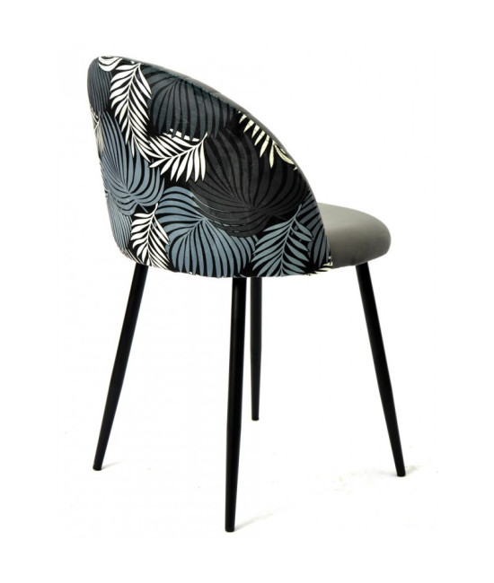 Silla, tapizada en velvet, PALM