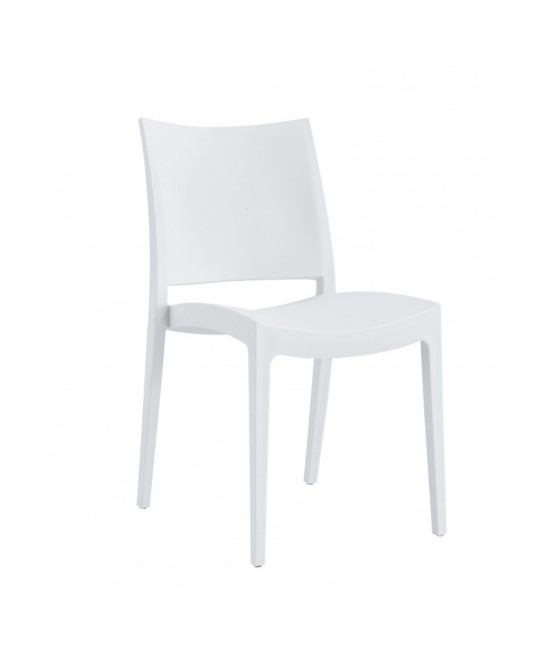 Silla confidente de polipropileno CAPRI